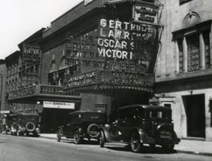 Imperial Theatre Exterior, Gertrude Lawrence in Oh, Kay!, 1926.jpg