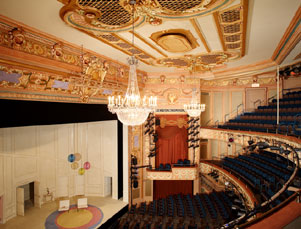 Longacre Interior, Stage, Orchestra, Mezzanine and Balcony.jpg