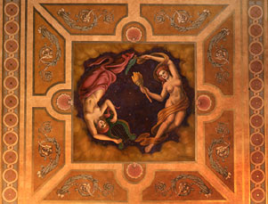 Architectural detail, Shubert Theatre ceiling mural.jpg