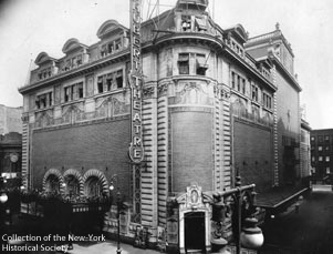 Shubert Theatre Exterior with Shubert Alley, 44th Street, 1919.jpg