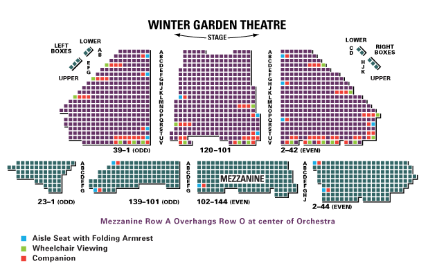 Elgin Winter Garden Seating Chart