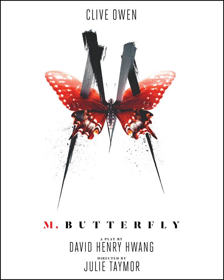M Butterfly Broadway Show Logo